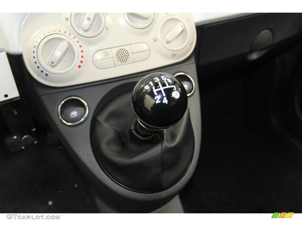 2012 Fiat 500 Pop 5 Speed Manual Transmission Photo #78125613