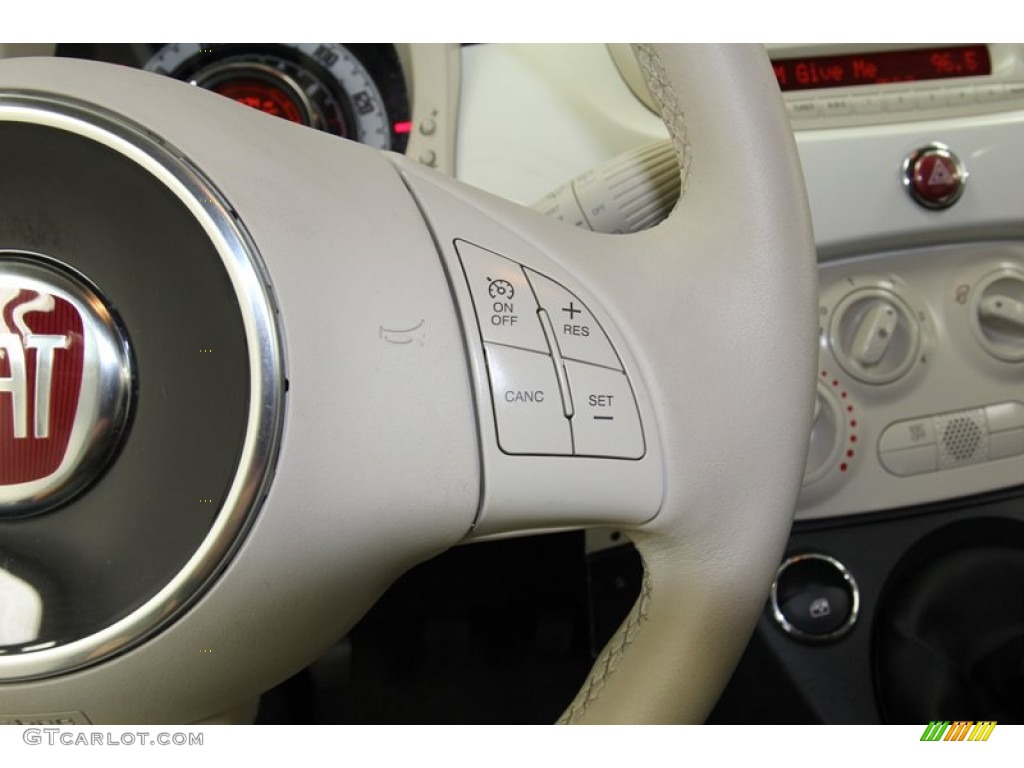2012 Fiat 500 Pop Controls Photo #78125637