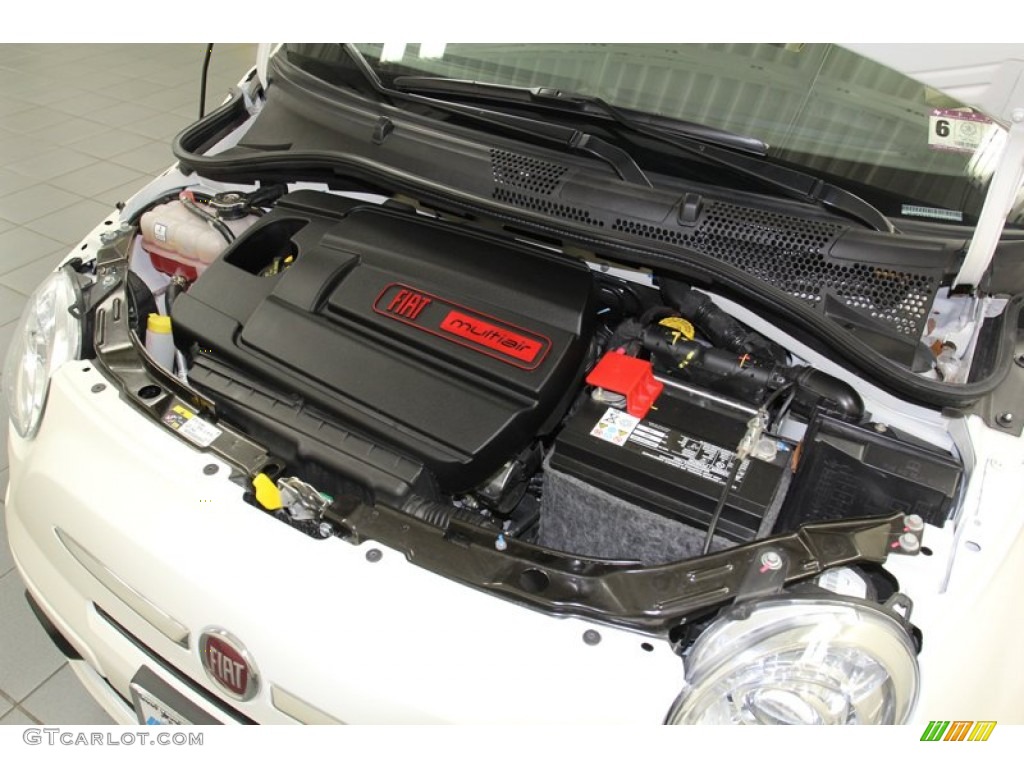 2012 Fiat 500 Pop 1.4 Liter SOHC 16-Valve MultiAir 4 Cylinder Engine Photo #78125868