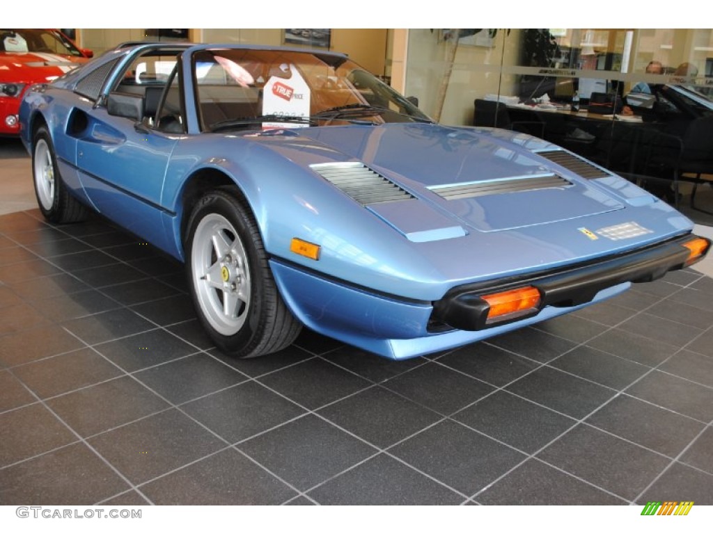 Azzuro Metallic (Light Blue Metallic) 1984 Ferrari 308 GTS Quattrovalvole Exterior Photo #78126063