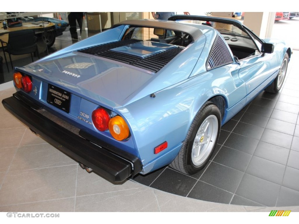 Azzuro Metallic (Light Blue Metallic) 1984 Ferrari 308 GTS Quattrovalvole Exterior Photo #78126257