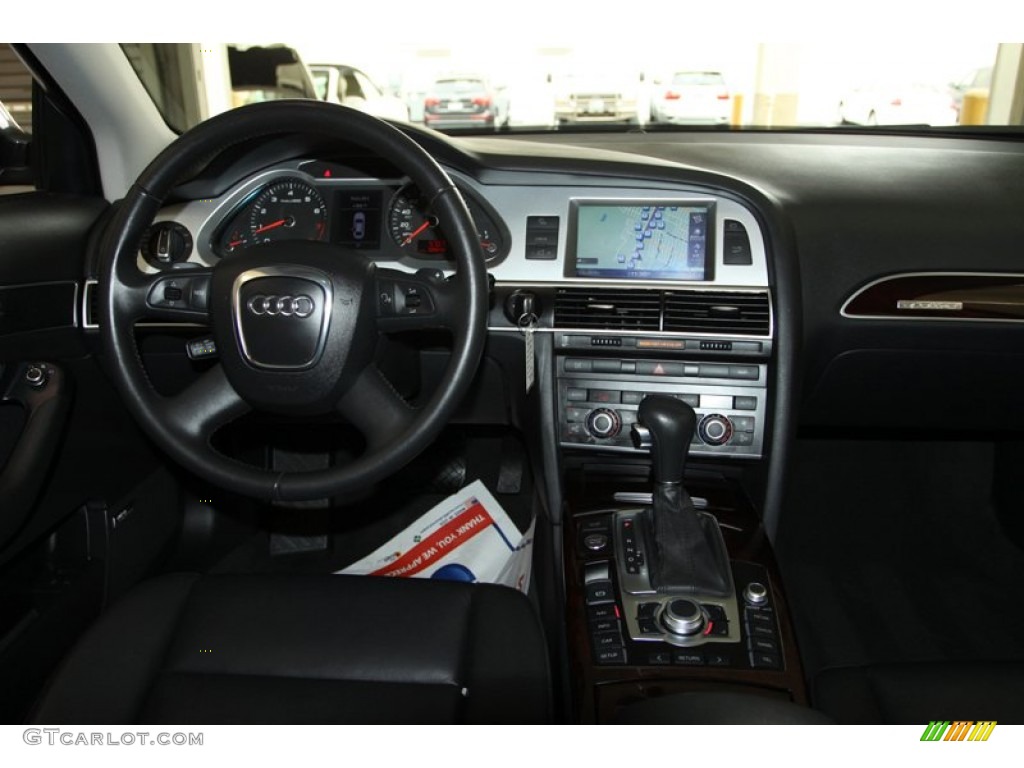 2009 A6 3.0T quattro Sedan - Oyster Grey Metallic / Black photo #24