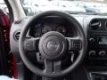 Dark Slate Gray 2014 Jeep Compass Sport 4x4 Steering Wheel