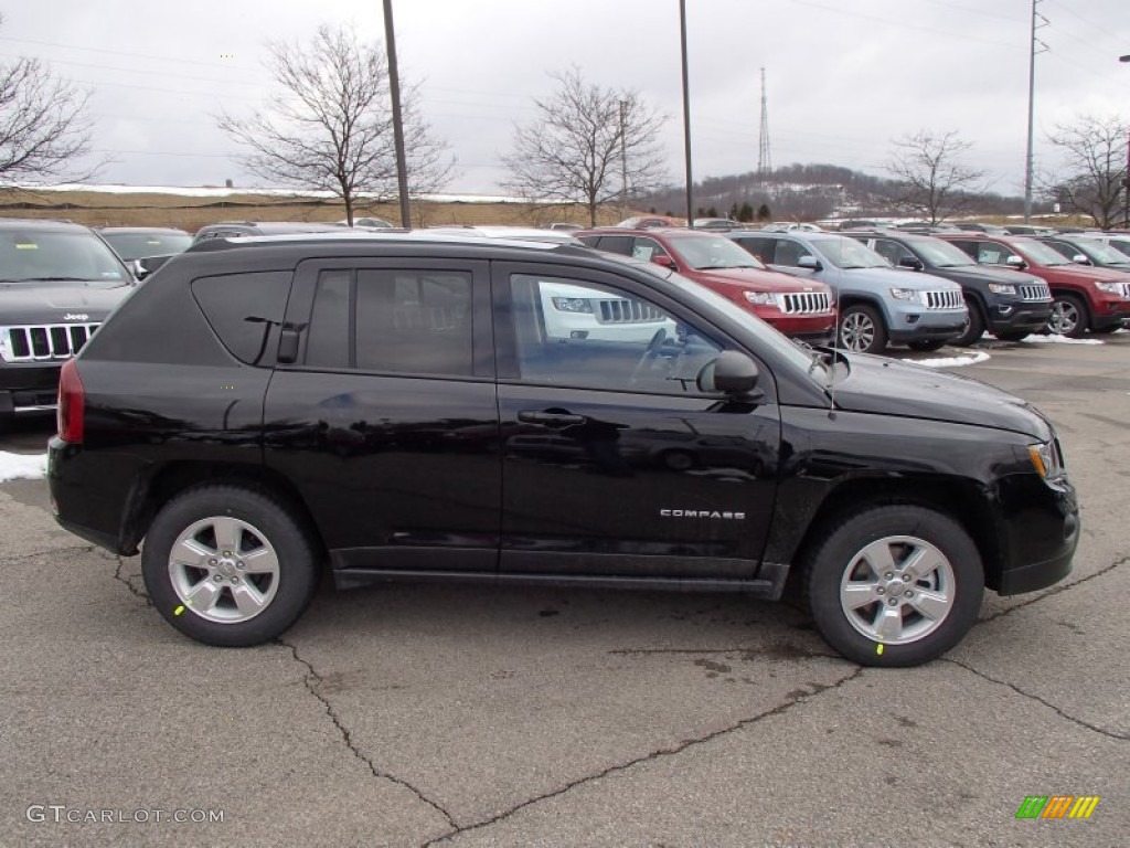 Black 2014 Jeep Compass Sport Exterior Photo #78126432