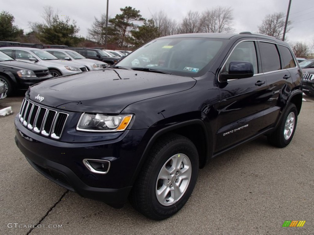 True Blue Pearl 2014 Jeep Grand Cherokee Laredo 4x4 Exterior Photo #78127356