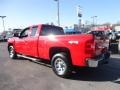 2008 Victory Red Chevrolet Silverado 1500 LS Extended Cab 4x4  photo #5
