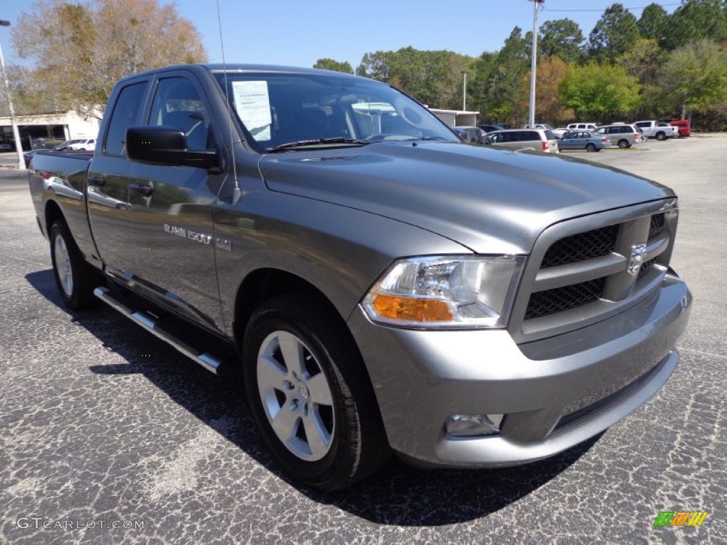 Mineral Gray Metallic 2012 Dodge Ram 1500 Express Quad Cab Exterior Photo #78128754