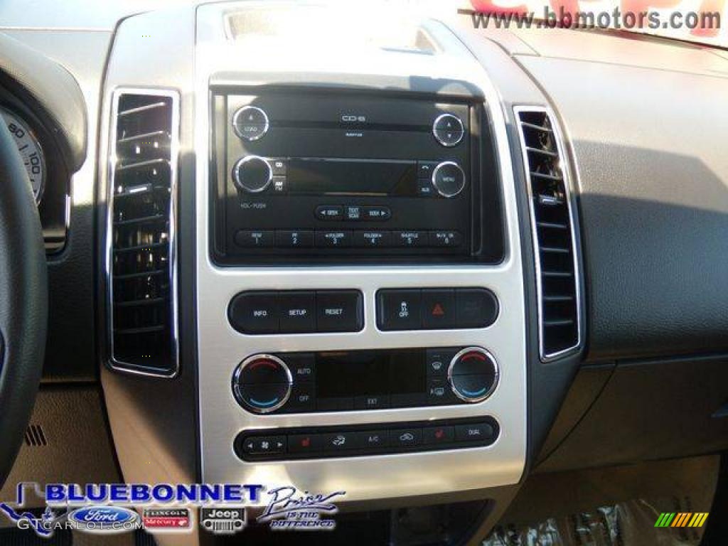 2008 Edge Limited - Light Ice Blue Metallic / Camel photo #11