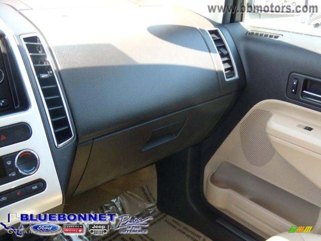 2008 Edge Limited - Light Ice Blue Metallic / Camel photo #14