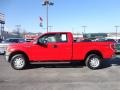 Vermillion Red 2010 Ford F150 XL SuperCab 4x4 Exterior