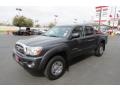 2010 Magnetic Gray Metallic Toyota Tacoma V6 SR5 PreRunner Double Cab  photo #3