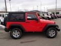2013 Rock Lobster Red Jeep Wrangler Sport S 4x4  photo #5