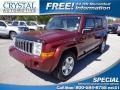 Red Rock Pearl 2007 Jeep Commander Sport