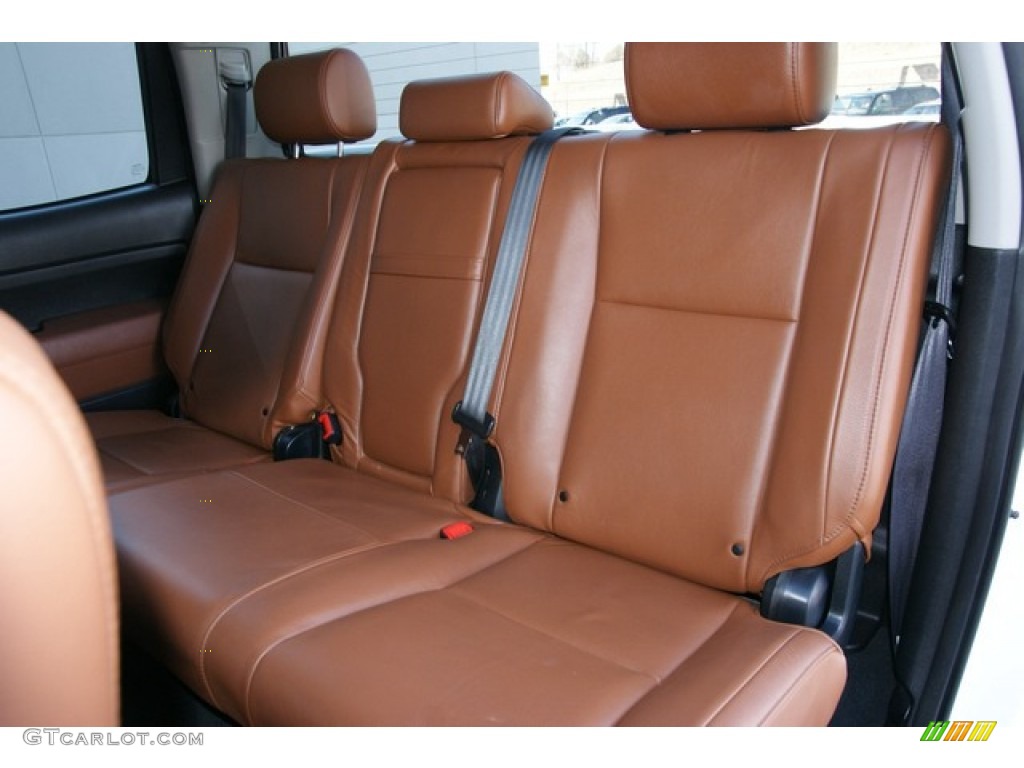 2008 Toyota Tundra Limited CrewMax 4x4 Rear Seat Photo #78130392