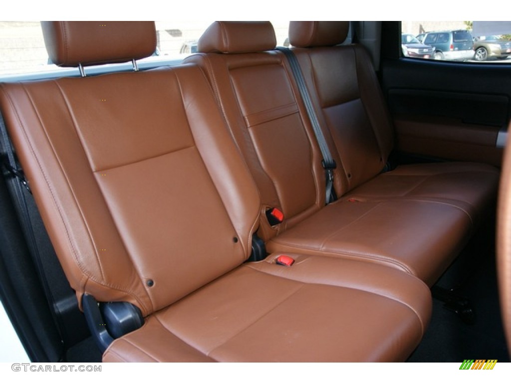 2008 Toyota Tundra Limited CrewMax 4x4 Rear Seat Photo #78130443