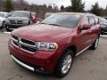 2013 Deep Cherry Red Crystal Pearl Dodge Durango Crew AWD  photo #2