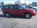 2004 Cayenne Red Pearl Subaru Forester 2.5 XT  photo #3