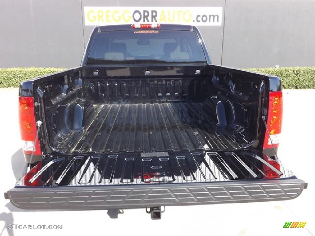2013 Sierra 1500 SLE Crew Cab - Onyx Black / Very Dark Cashmere/Light Cashmere photo #10