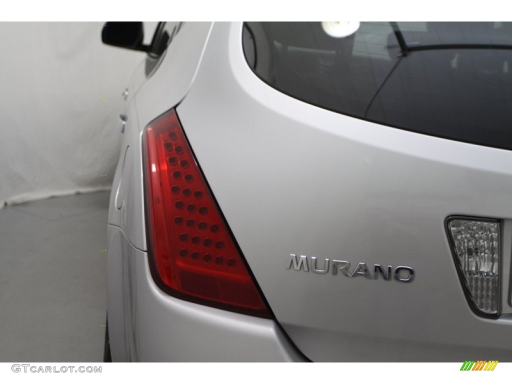 2007 Murano SE AWD - Brilliant Silver Metallic / Charcoal photo #9