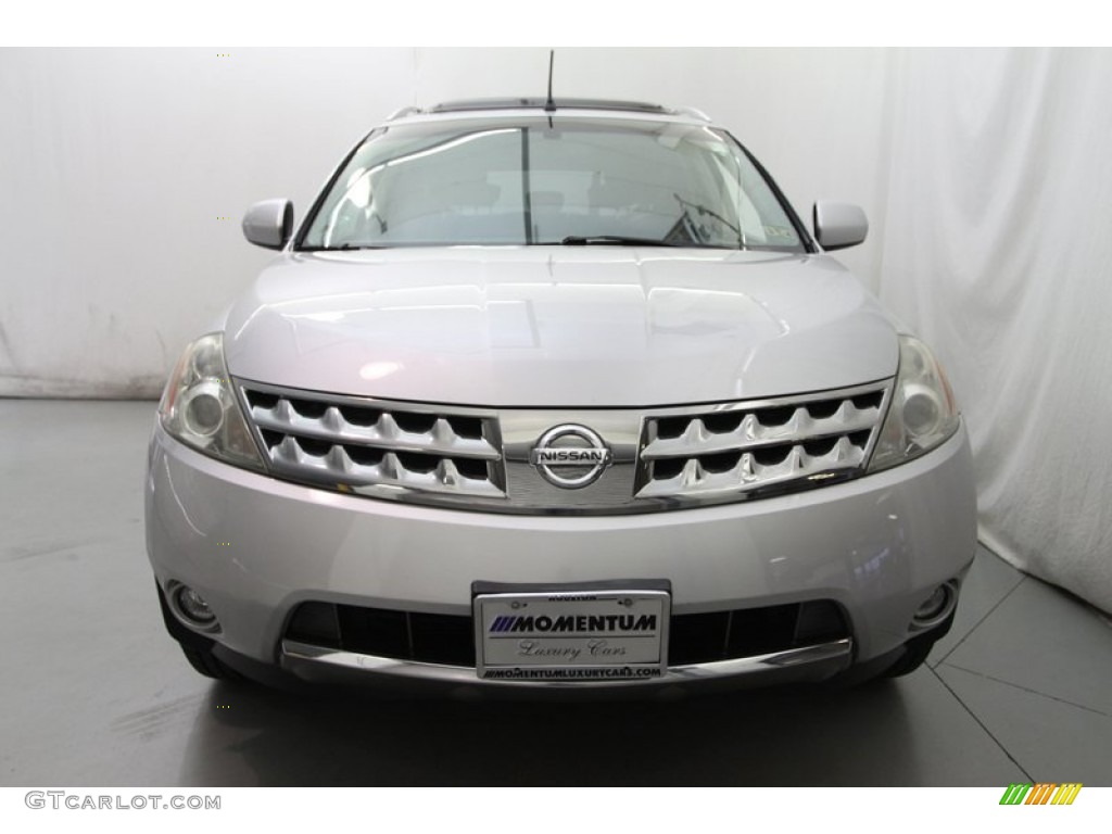 2007 Murano SE AWD - Brilliant Silver Metallic / Charcoal photo #10