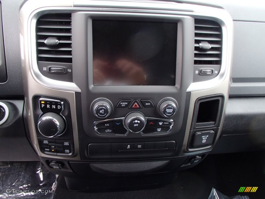 2013 1500 Big Horn Quad Cab 4x4 - Black Gold Pearl / Black/Diesel Gray photo #17