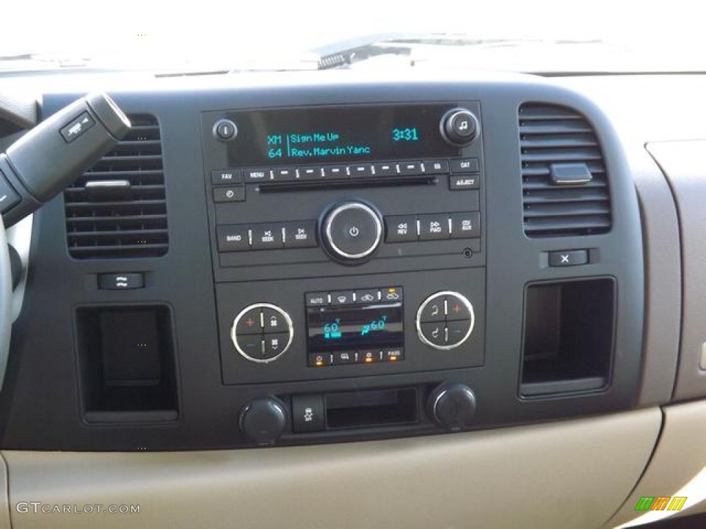 2013 Sierra 1500 SLE Crew Cab - Onyx Black / Very Dark Cashmere/Light Cashmere photo #18