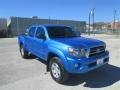 2010 Speedway Blue Toyota Tacoma V6 PreRunner TRD Double Cab  photo #1