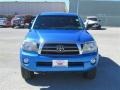 2010 Speedway Blue Toyota Tacoma V6 PreRunner TRD Double Cab  photo #3