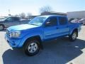2010 Speedway Blue Toyota Tacoma V6 PreRunner TRD Double Cab  photo #4