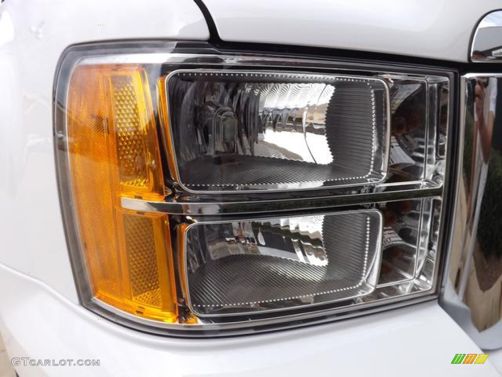 2013 Sierra 1500 SLE Crew Cab - Summit White / Ebony photo #13