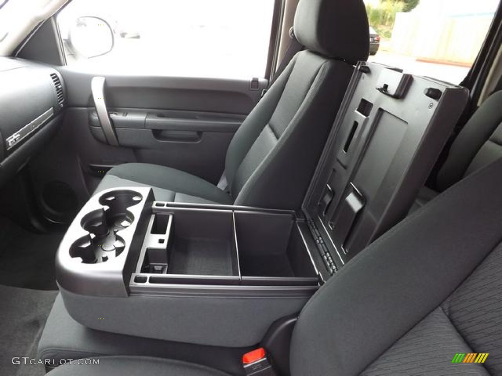 2013 Sierra 1500 SLE Crew Cab - Summit White / Ebony photo #26