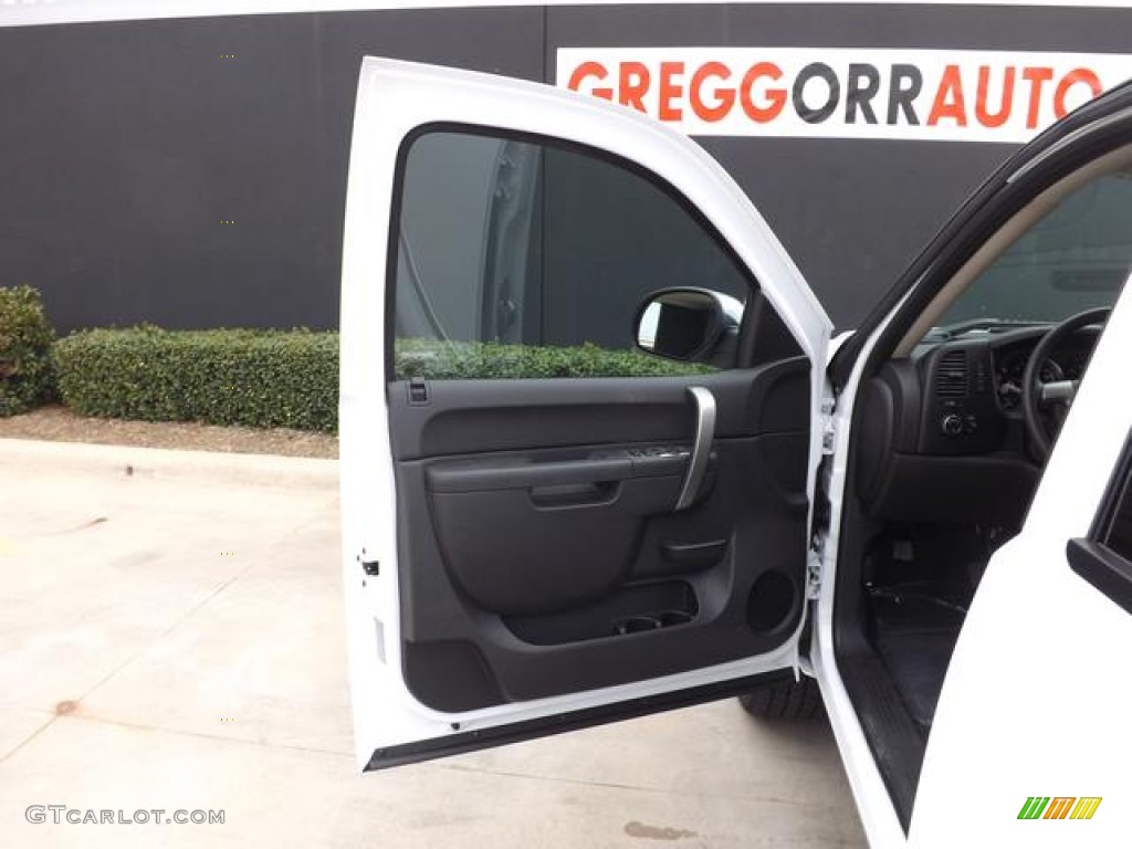 2013 Sierra 1500 SLE Crew Cab - Summit White / Ebony photo #30