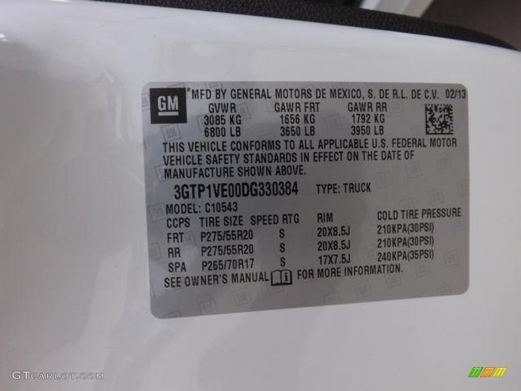 2013 Sierra 1500 SLE Crew Cab - Summit White / Ebony photo #35