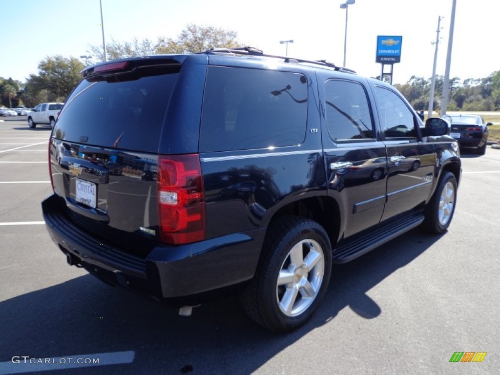 2007 Tahoe LTZ - Bermuda Blue Metallic / Ebony photo #11