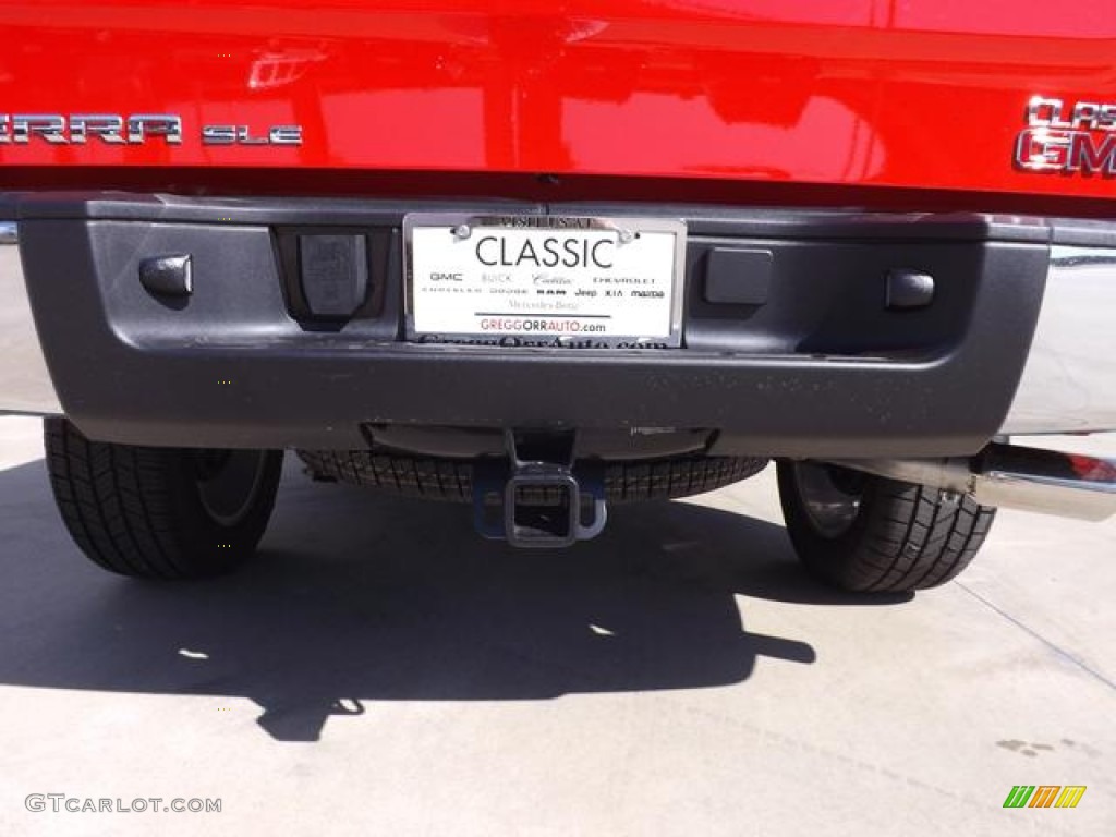 2013 Sierra 1500 SLE Crew Cab 4x4 - Fire Red / Ebony photo #11