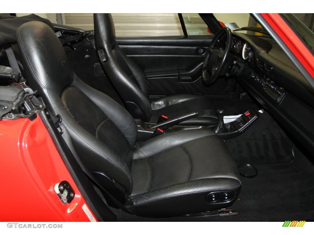 1997 Porsche 911 Carrera Cabriolet Front Seat Photo #78132837