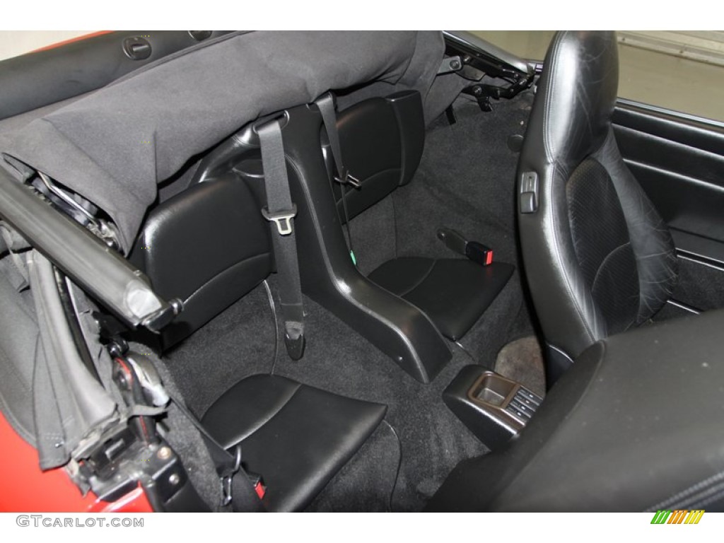 Black Interior 1997 Porsche 911 Carrera Cabriolet Photo #78132915