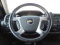 2009 Chevrolet Silverado 3500HD Ebony Interior Steering Wheel Photo