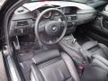 Black Novillo Leather Prime Interior Photo for 2011 BMW M3 #78134823