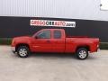 2013 Fire Red GMC Sierra 1500 SLE Extended Cab  photo #4