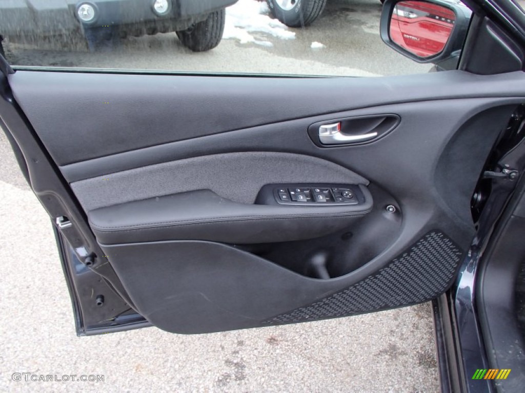 2013 Dodge Dart SXT Black Door Panel Photo #78135609
