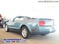 2008 Windveil Blue Metallic Ford Mustang V6 Deluxe Convertible  photo #6
