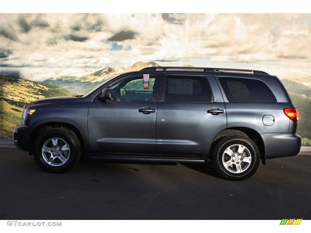 2008 Sequoia SR5 4WD - Slate Metallic / Graphite photo #6