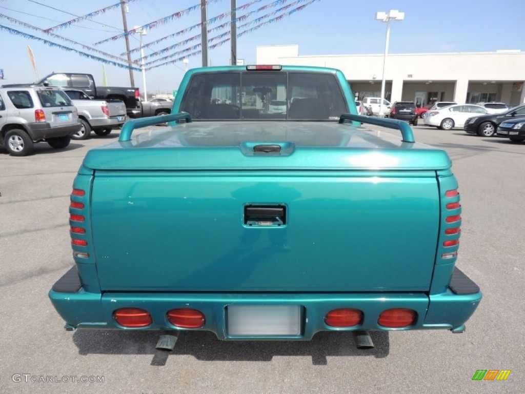 1994 C/K C1500 Extended Cab - Bright Teal Metallic / Gray photo #4