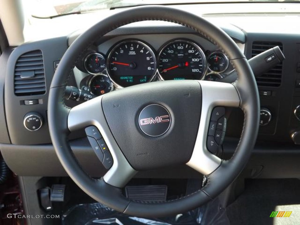 2013 Sierra 1500 SLE Extended Cab 4x4 - Sonoma Red Metallic / Ebony photo #18