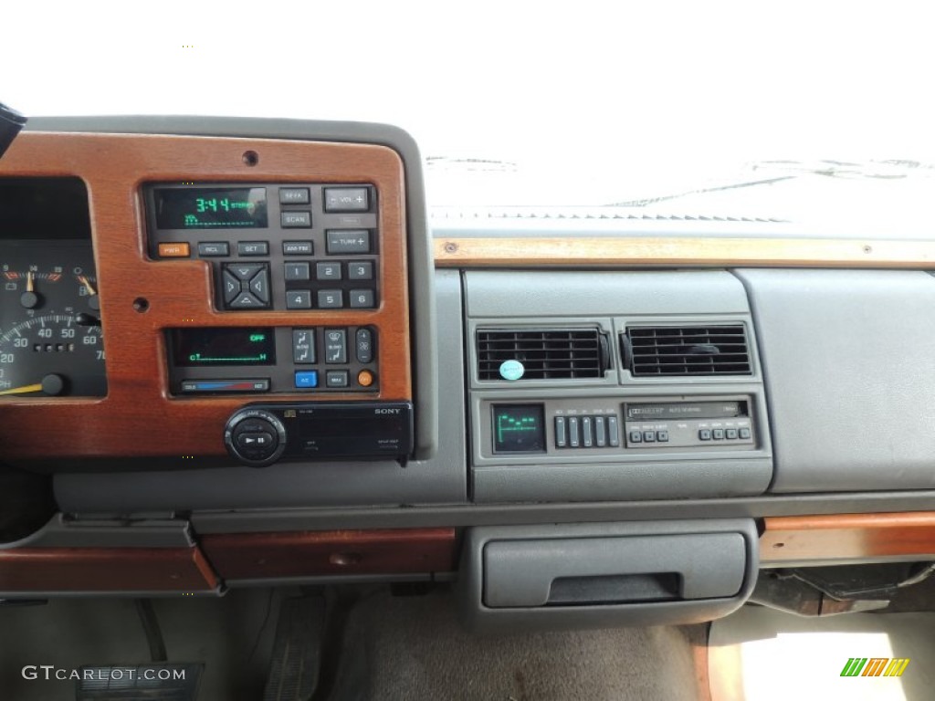 1994 C/K C1500 Extended Cab - Bright Teal Metallic / Gray photo #13