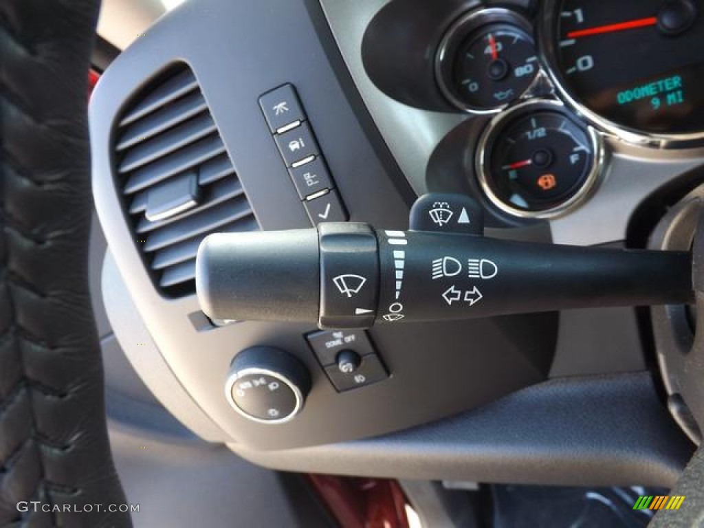 2013 Sierra 1500 SLE Extended Cab 4x4 - Sonoma Red Metallic / Ebony photo #22