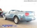 2008 Windveil Blue Metallic Ford Mustang V6 Deluxe Convertible  photo #20