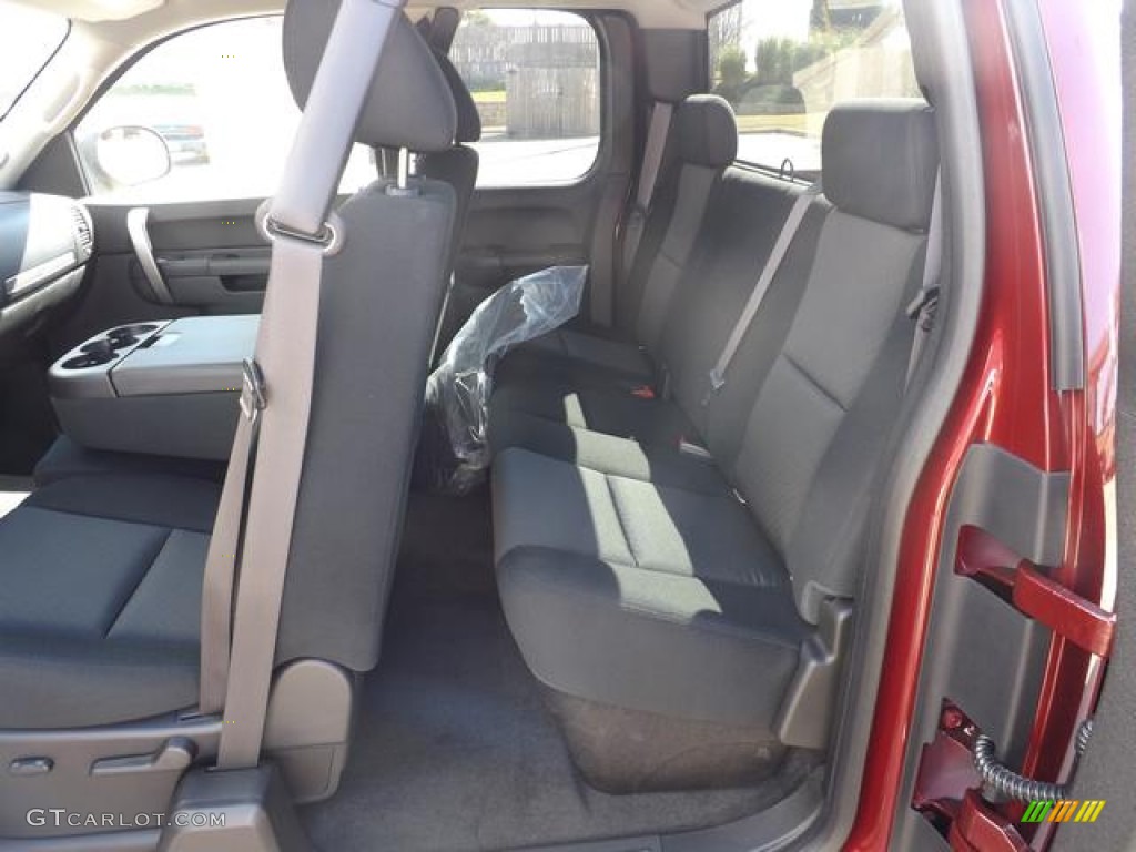 2013 Sierra 1500 SLE Extended Cab 4x4 - Sonoma Red Metallic / Ebony photo #31