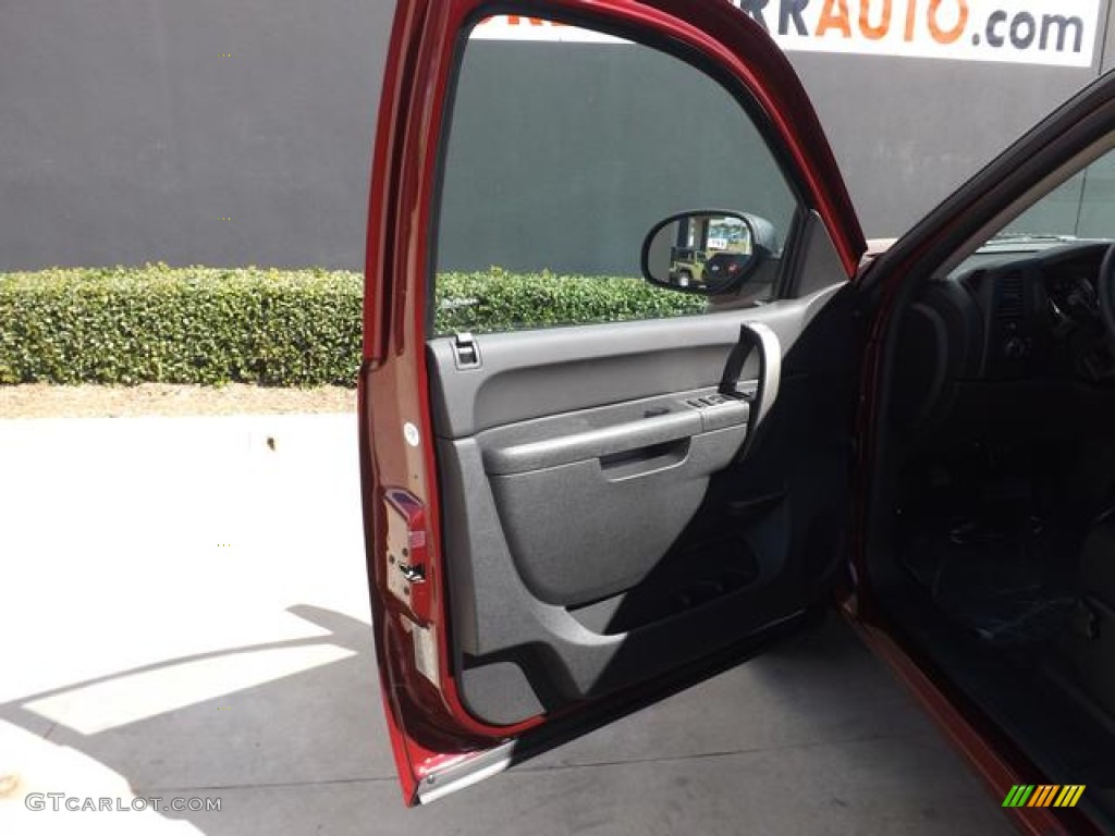 2013 Sierra 1500 SLE Extended Cab 4x4 - Sonoma Red Metallic / Ebony photo #32